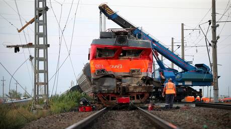 سلطات: إصابة 52 شخصا جراء حادث اصطدام قطار بشاحنة في جنوب روسيا