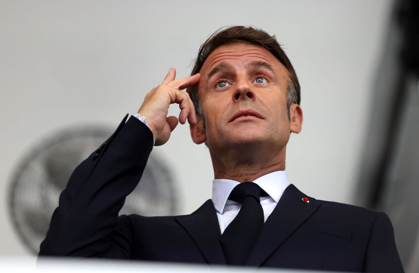 ماكرون: نواصل العمل لتحرير الرهائن لدى "حماس"