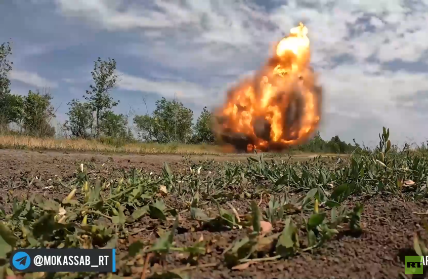 "باستخدام المسيرات".. القوات الروسية تطهر المناطق الوعرة من الألغام الأوكرانية (فيديو)