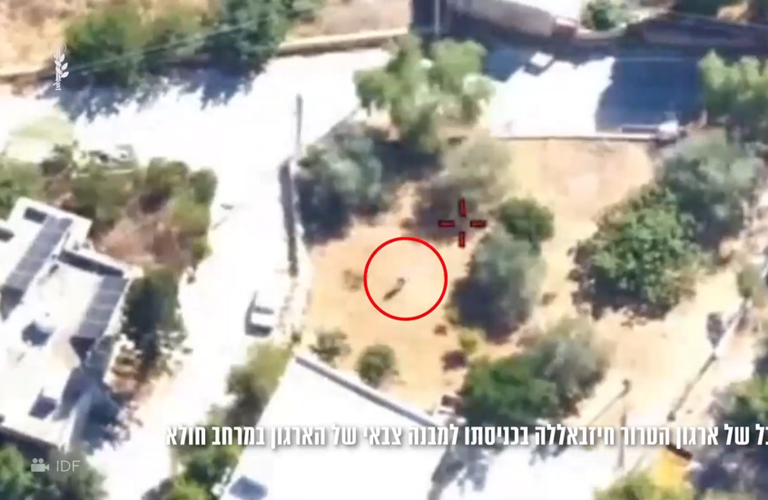 الجيش الإسرائيلي ينشر لقطات لاستهداف بنى تحتية لـ"حزب الله" والقضاء على عناصره