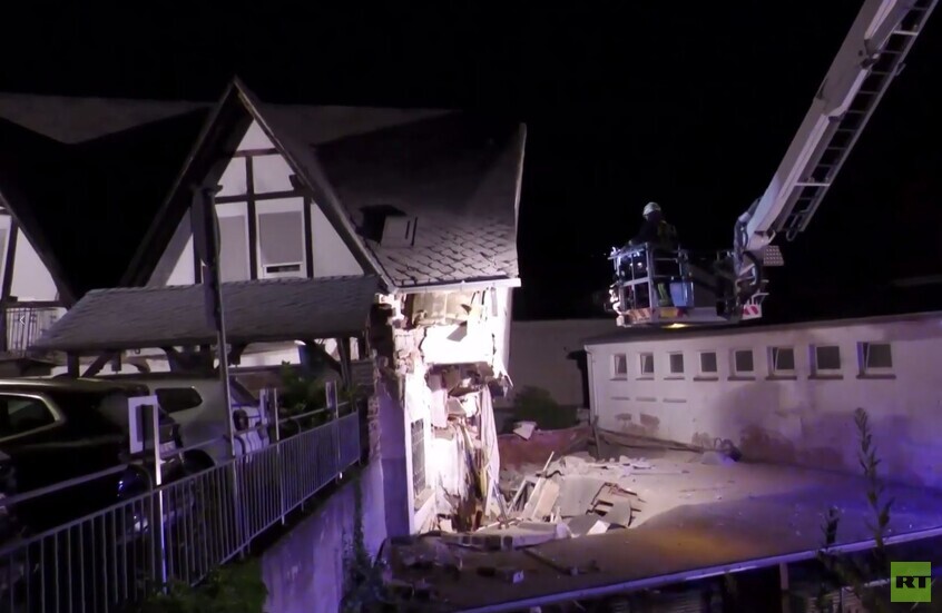 انهيار فندق بألمانيا أدى إلى وفاة شخص