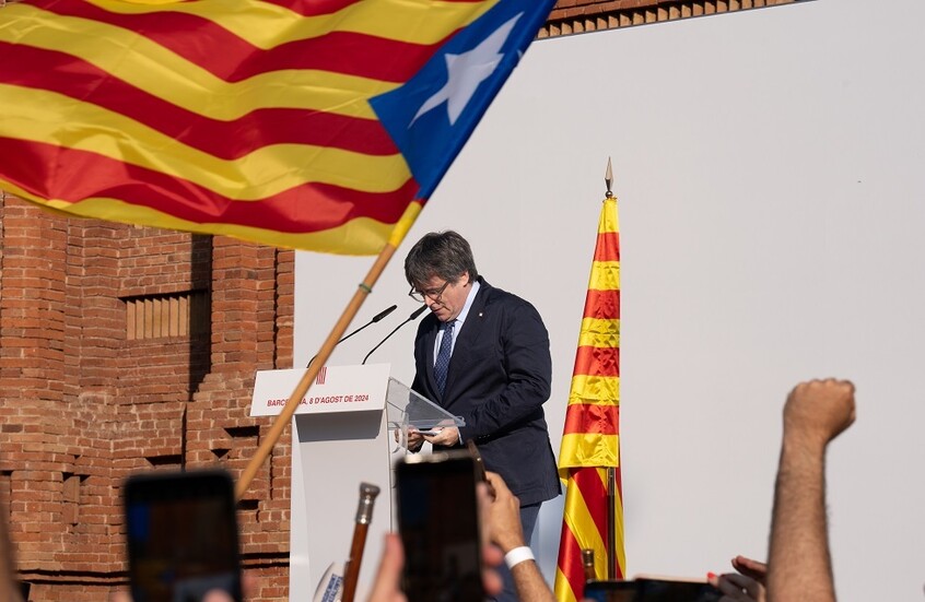 إسبانيا..اعتقال ضابط شرطة ثان في كاتالونيا لمساعدته بودجمون على الهروب (فيديو)