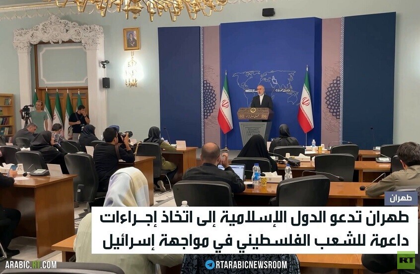 طهران تدعو لإجراءات لحماية الفلسطينيين