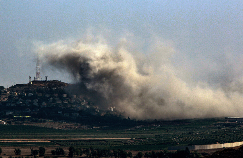 الطيران الإسرائيلي ينفذ غارة جديدة على جنوب لبنان (فيديو)