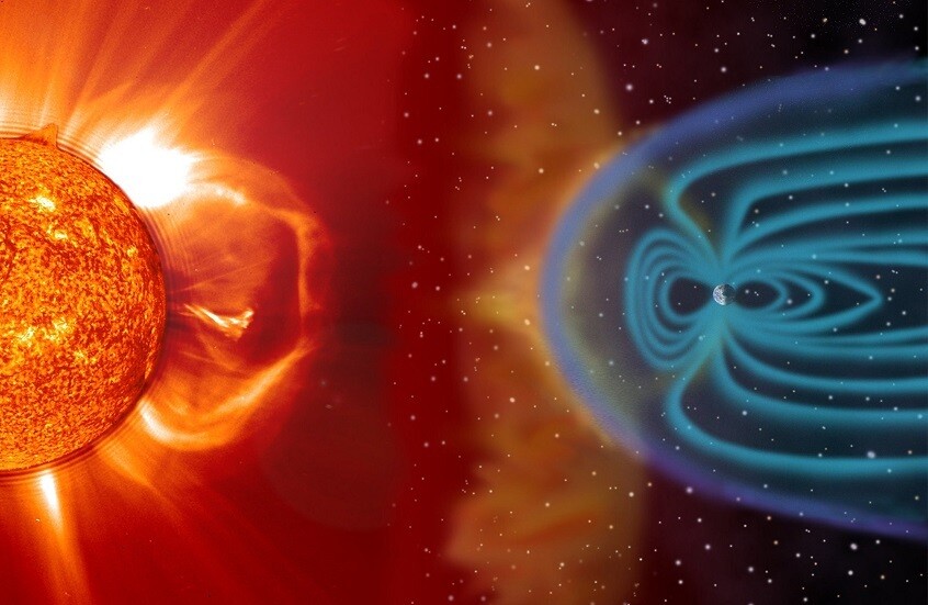 الأرض تتأثر بعاصفة مغناطيسية قوية