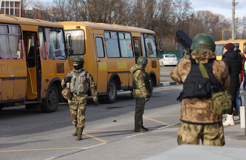 إجلاء 11 ألف شخص من منطقة كراسنوياروسكي بمقاطعة بيلغورود بسبب نشاط القوات الأوكرانية