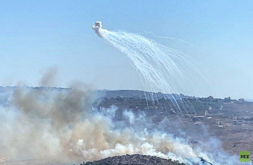 مراسلتنا: قصف إسرائيلي بذخائر فوسفورية يستهدف جنوب لبنان (فيديو)