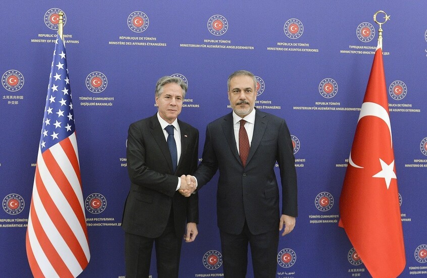 تركيا تطالب الإدارة الأمريكية بالضغط على إسرائيل لوقف حربها ومذبحتها المستمرة ضد الغزاويين