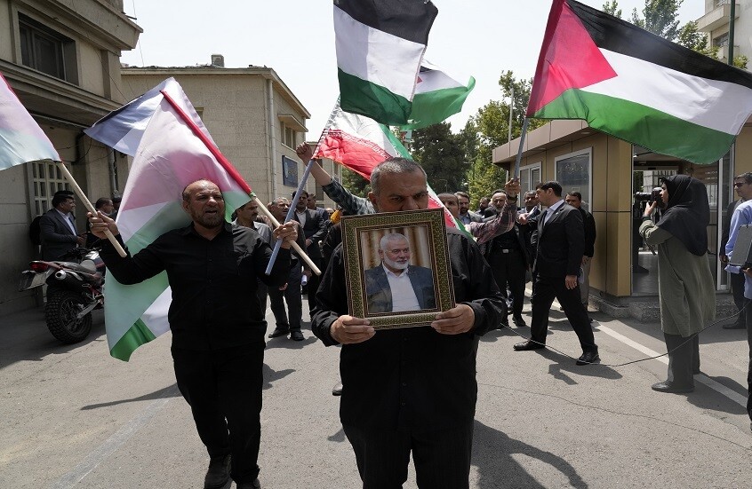 الخارجية الإيرانية تقيم حفل تأبين لإسماعيل هنية (صور)