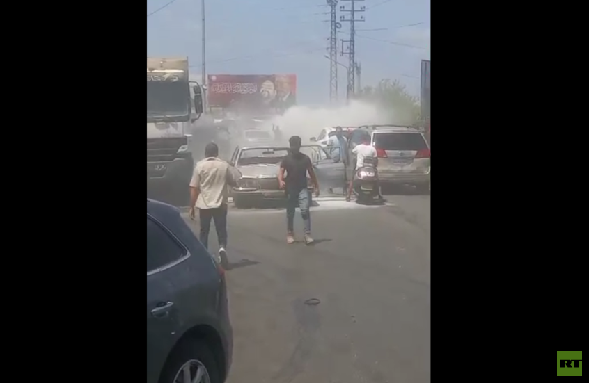 غارة إسرائيلية استهدفت سيارة في عمق الجنوب اللبناني (فيديو)