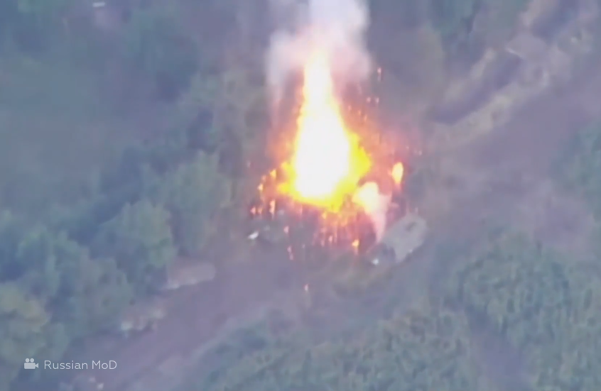 "لانسيت" الروسية تصطاد "سترايكر" الأمريكية في مقاطعة كورسك