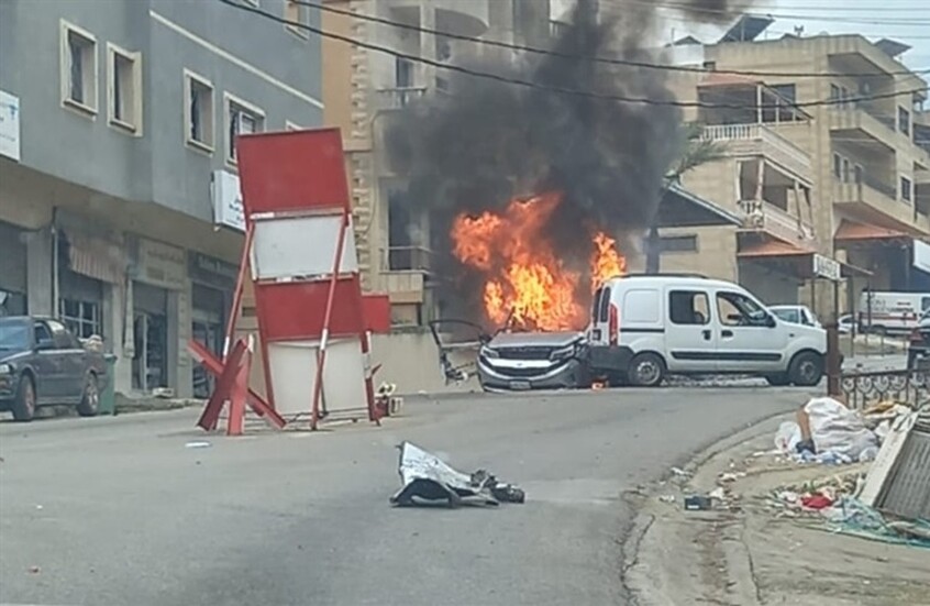 لبنان.. قتيل و9 جرحى بغارة إسرائيلية على مرجعيون وحالات اختناق جراء قنابل الفوسفور