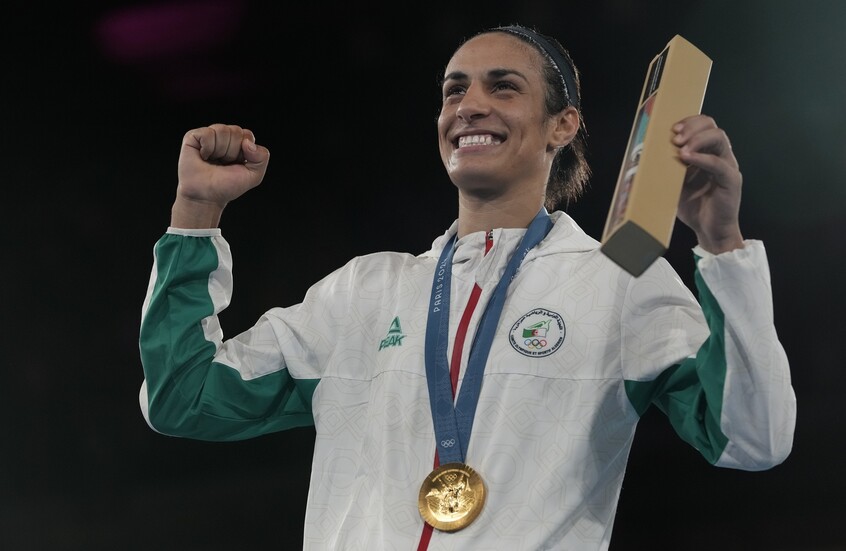 الملاكمة الجزائرية إيمان خليف تفاجئ مفتعلي أزمة "الأهلية الجنسية" بمد يد الصلح