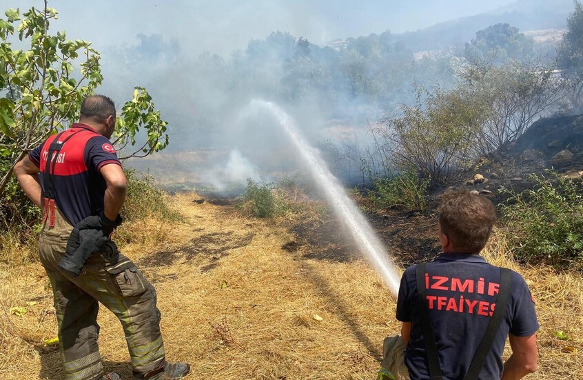 "حرييت": حرائق الغابات في إزمير مستمرة لليوم الرابع على التوالي