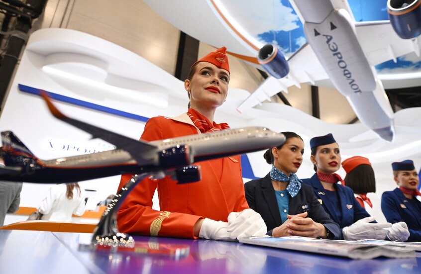 روسيا تسجل ارتفاعا جديدا في رحلات الطيران