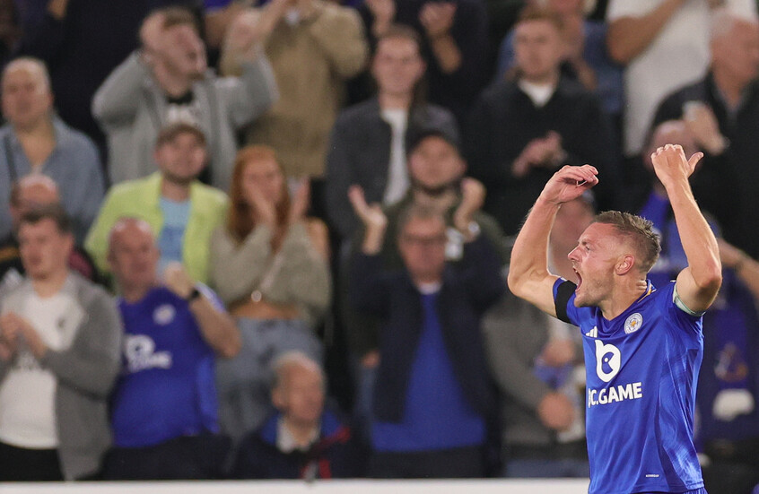 جيمي فاردي يرد على استفزاز جماهير توتنهام