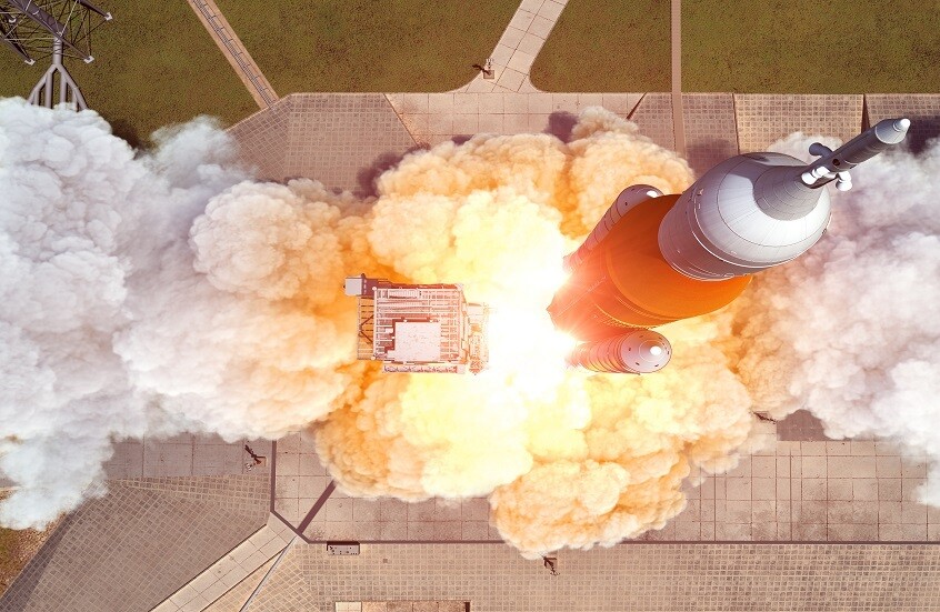 بالفيديو.. انفجار محرك صاروخي خلال إطلاق تجريبي في اسكتلندا