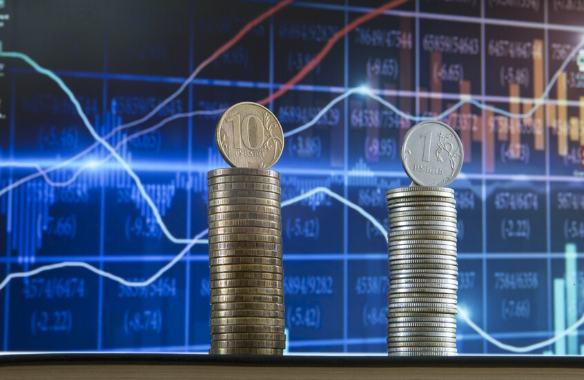 ارتفاع الروبل الروسي أمام اليوان الصيني في بورصة موسكو