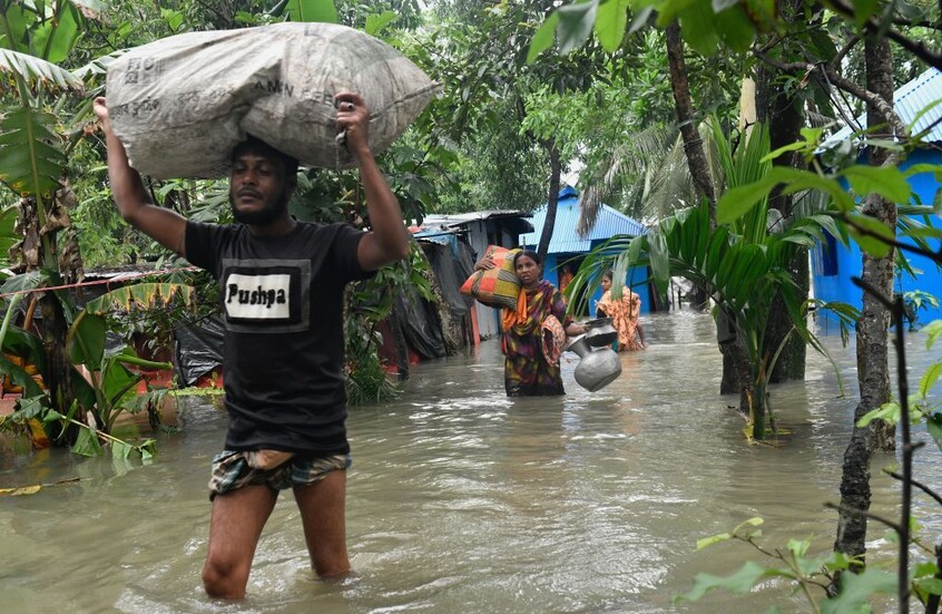 الهند ترد على اتهامات بإغراقها مناطق شاسعة في بنغلاديش (فيديو + صور)