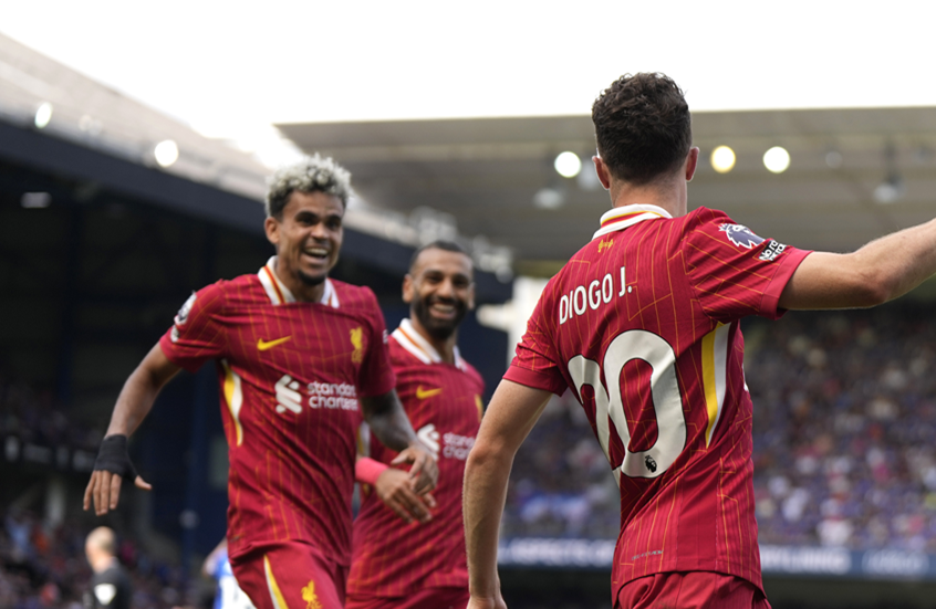 تشكيلة ليفربول الأساسية لمواجهة برينتفورد