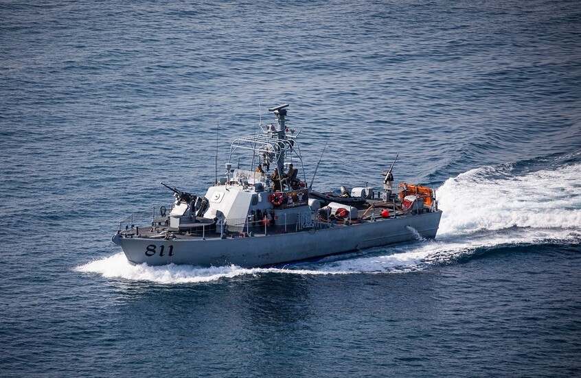 إجلاء الجندي الإسرائيلي القتيل في استهداف الزورق صباح اليوم (فيديو)