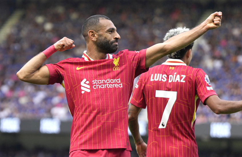 صلاح يهز شباك برينتفورد ويرمي السهم للمرة الثانية (فيديو)