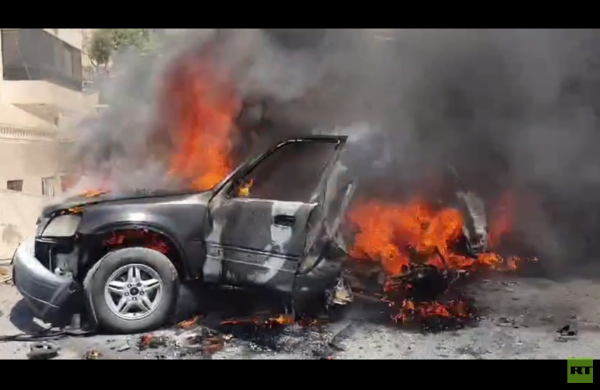 مراسلتنا: مسيرة إسرائيلية تقصف سيارة في صيدا بعمق الجنوب اللبناني ونجاة المستهدف