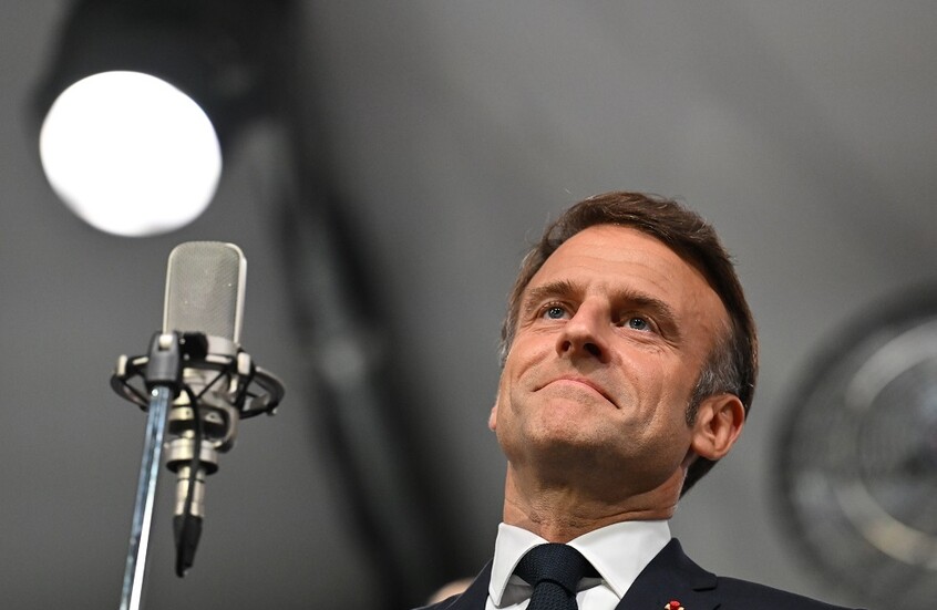 ماكرون: قرار اعتقال دوروف "ليس سياسيا"