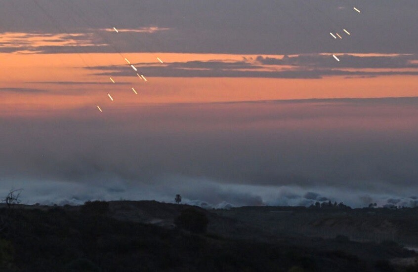 حزب الله يشن هجوما واسعا على شمال إسرائيل بمسيرات انقضاضية