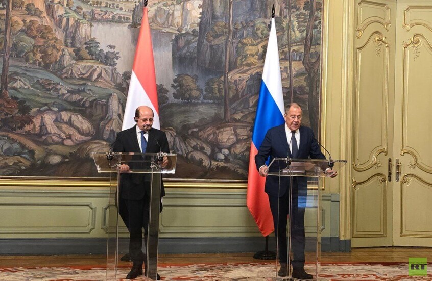 لافروف: روسيا ترحب بجهود الوساطة السعودية العمانية والإماراتية لتسوية الأزمة في اليمن