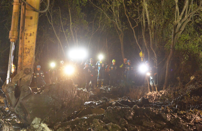 العثور على جثث جميع قتلى انهيار نفق في تايلاند