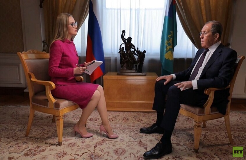 لافروف لـRT: إسرائيل لا يمكنها القضاء على "حماس" وحزب اللّه"