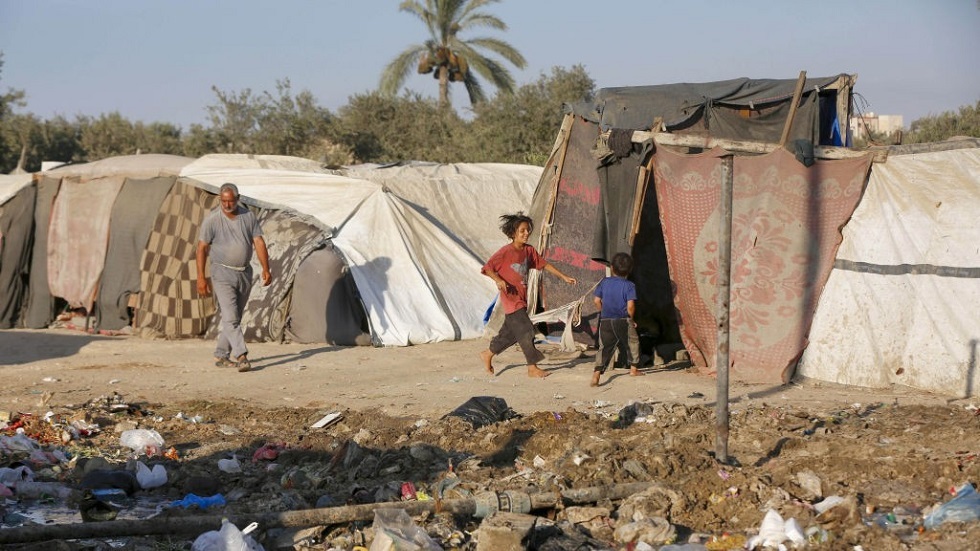 أوبئة جلدية "غربية" تضرب مخيمات النازحين في غزة (صور)