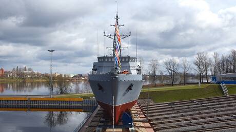 روسيا تنزل كاسحة ألغام بحرية جديدة إلى المياه قريبا