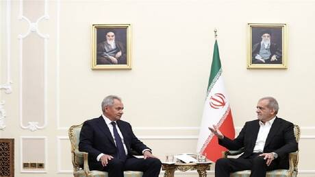 سكرتير مجلس الأمن الروسي يلتقي الرئيس الإيراني