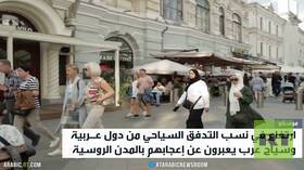 إقبال كبير للسياح العرب على روسيا