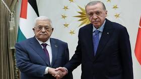 أردوغان لعباس: سنواصل دعم القضية الفلسطينية وبذل الجهود لوقف الحرب الإسرائيلية