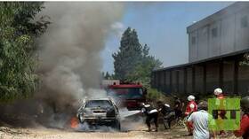 لبنان.. قتيل وجريح في غارة إسرائيلية على عيترون ومسيرة تستهدف سيارة في القاسمية (صور + فيديو)