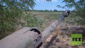 تدمير نقطة مراقبة أوكرانية في زابوروجيا