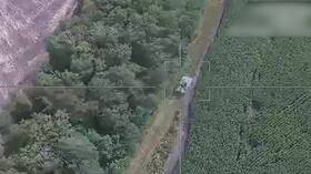 مسيرة "لانسيت" الروسية تدمر شاحنة أوكرانية تحمل مدفع هاون في مقاطعة كورسك