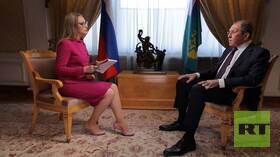 لافروف لـRT: إسرائيل لا يمكنها القضاء على "حماس" وحزب اللّه"