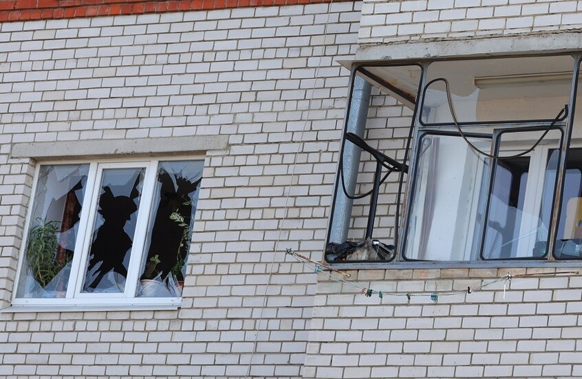 إصابة 8 أشخاص بقصف أوكراني لمدينة بيلغورود الروسية (صور)