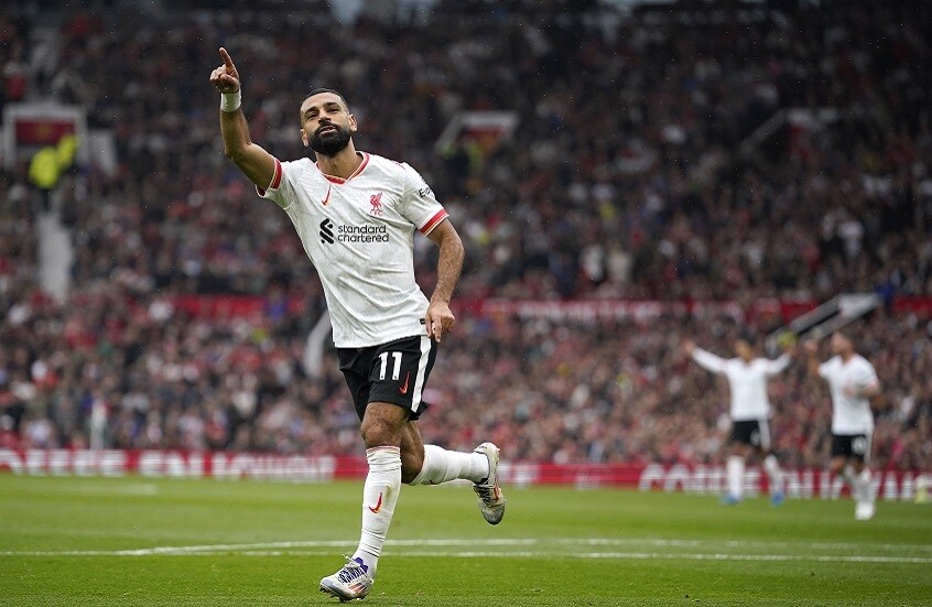 محمد صلاح يحقق رقما قياسيا جديدا على ملعب 