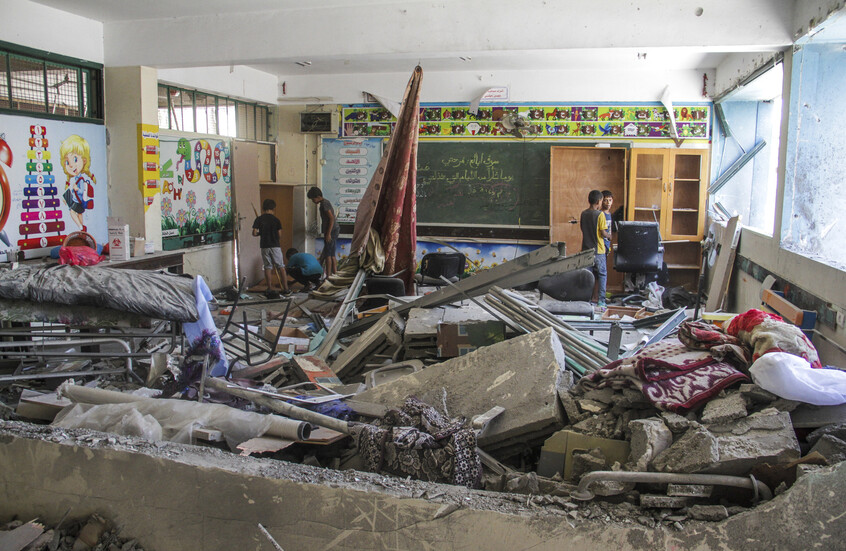 "الأونروا": أكثر من 70% من مدارسنا في غزة دمرت أو تضررت ومعظمها أصبحت ملاجئ (فيديو)