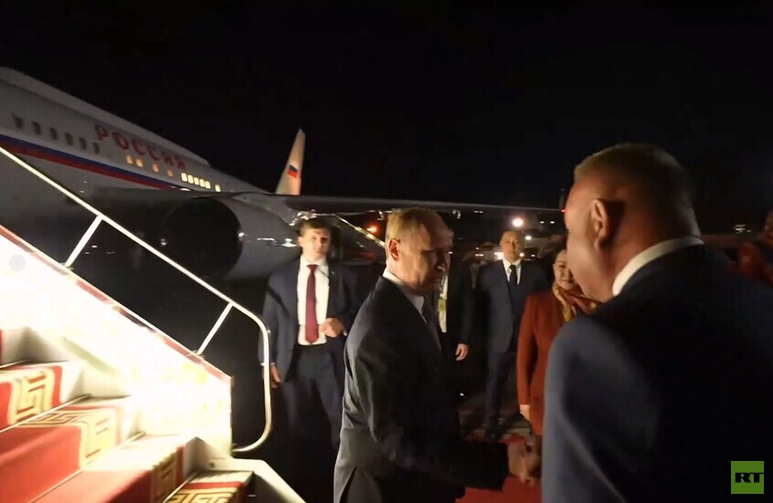 الرئيس فلاديمير بوتين في منغوليا