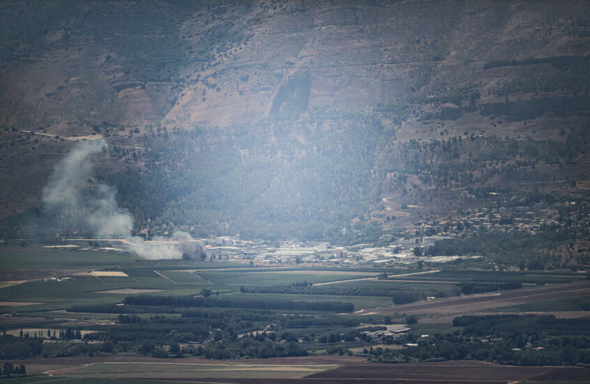 إطلاق صواريخ من جنوب لبنان باتجاه مواقع إسرائيلية في الجليل الأعلى وإصبع الجليل (فيديو)