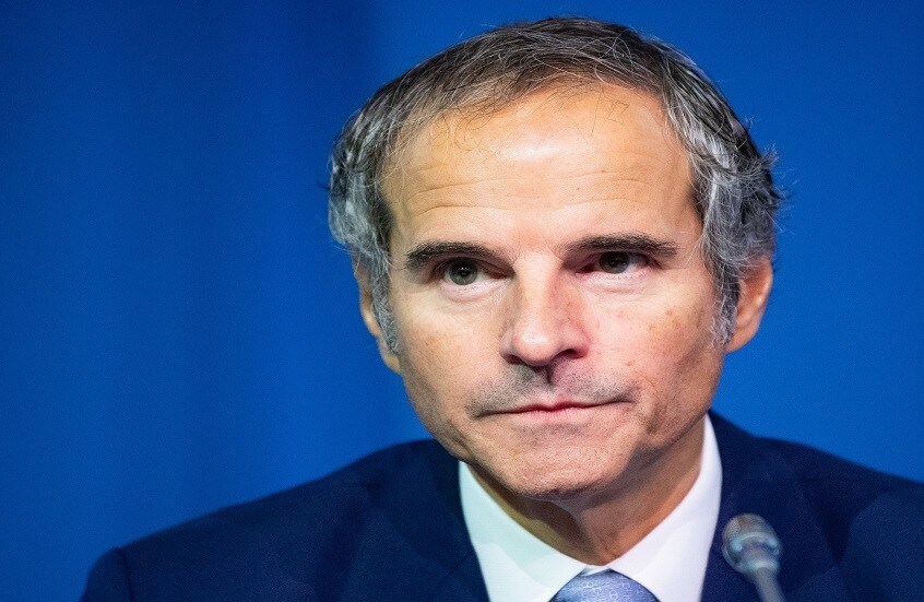 غروسي يعلق على وضع محطة زابوروجيه الكهروذرية