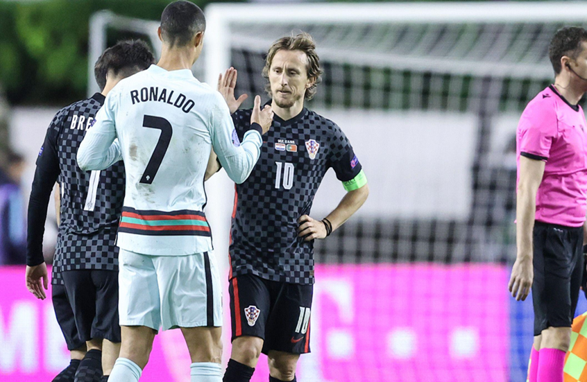 رونالدو ضد مودريتش.. موعد مواجهة البرتغال وكرواتيا في دوري الأمم