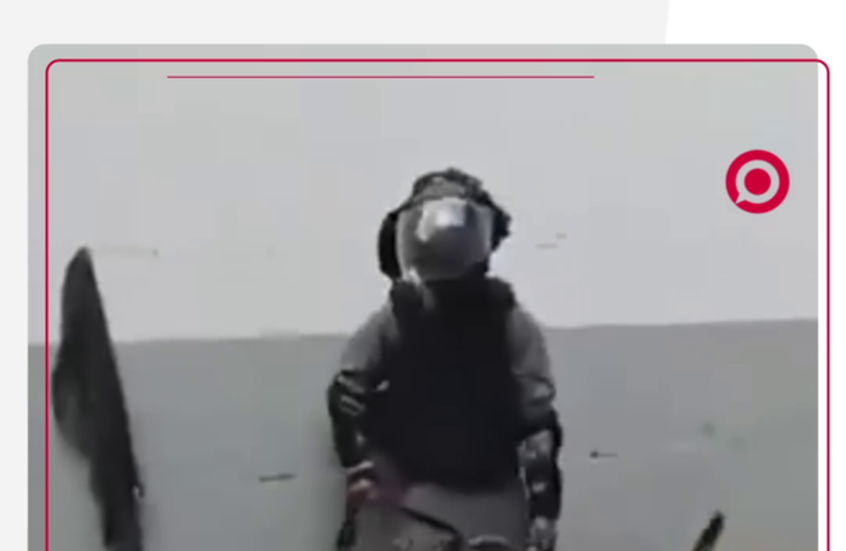 مقطع فيديو مسرب من داخل سجن إسرائيلي يظهر التنكيل بسجناء فلسطينيين