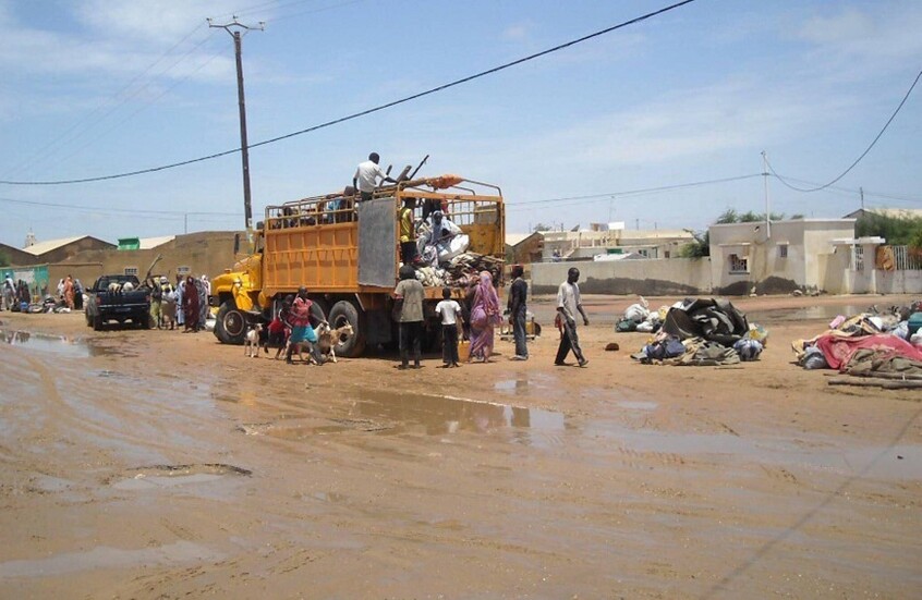 داخلية موريتانيا: الأمطار والسيول والرياح تسببت في أضرار مادية بولاية الحوض الغربي